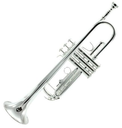 SKY BAND APPROVED SILVER PLATED BRASS BB TRUMPET