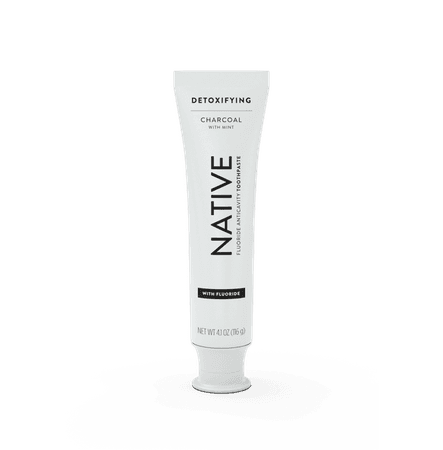 Native Fluoride Toothpaste | Detoxifying Charcoal