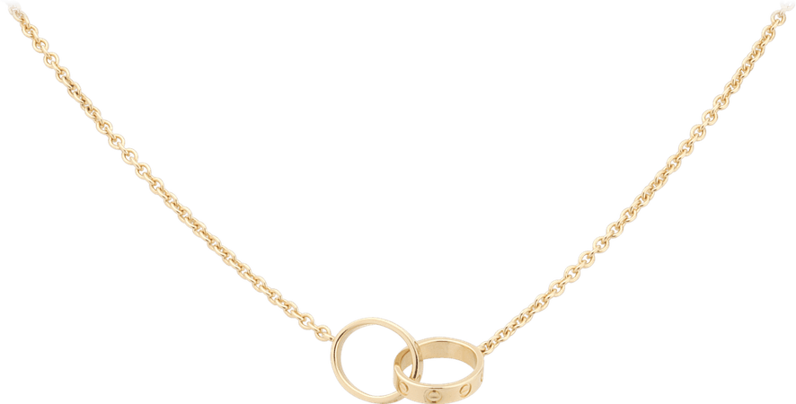 CRB7212400 - LOVE necklace - Yellow gold - Cartier
