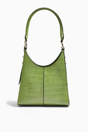 IVY Green Structure Shoulder Bag | Topshop