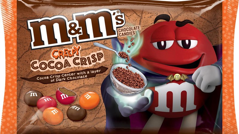 M&M’s Creepy Cocoa Crisp Flavor For Fall 2019 Is Deliciously Spooky