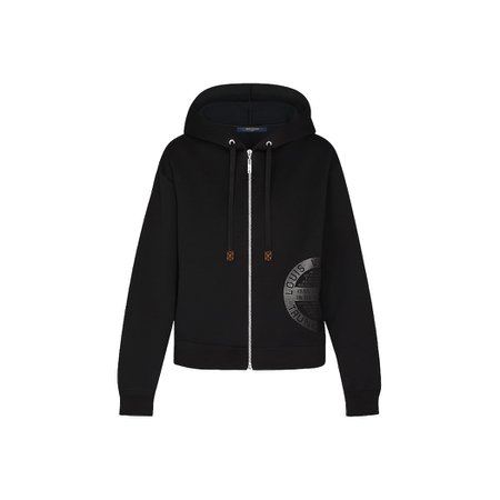 LV Stamp Zip-Up Hoodie - Ready-to-Wear | LOUIS VUITTON ®
