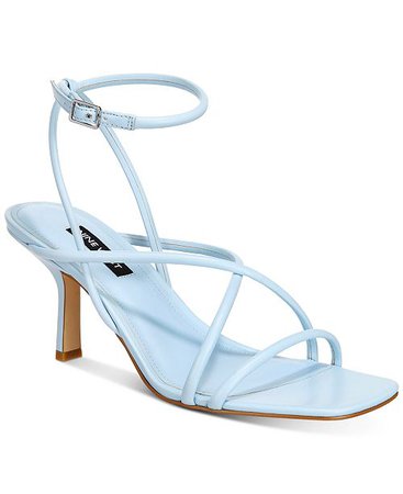 Nine West Nolan Barely-There Strappy Sandals & Reviews - Sandals & Flip Flops - Shoes - Macy's