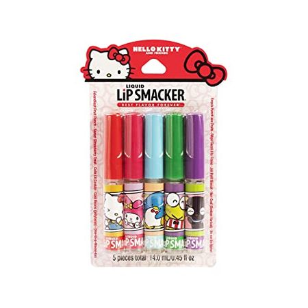 Amazon.com: Lip Smacker Liquid Flavored Lip Gloss Friendship Pack |Tropical Punch, Watermelon, Cotton Candy, Sugar, Strawberry | Stocking Stuffer | Christmas Gift, Set of 5 : Everything Else