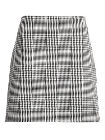 skirt plaid grey