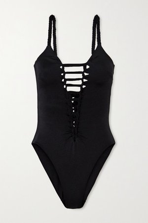 Marlow Cutout Swimsuit - Black