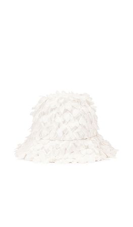 Eugenia Kim Toby Bucket Hat in White | REVOLVE