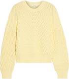 pastel yellow knit sweater - The Outnet