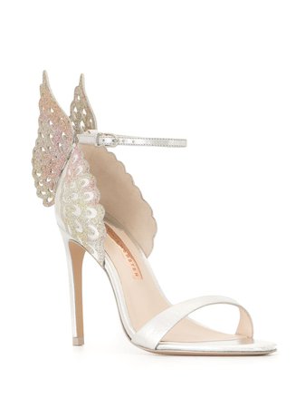 Sophia Webster Chiara Embroidered Heeled Sandals - Farfetch