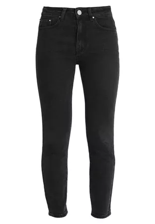 Lost Ink STRETCH MOM - Relaxed fit jeans - washed black - Zalando.co.uk