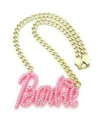 diamond pink barbie chain - Google Search