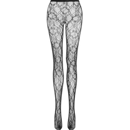 lace mesh tights