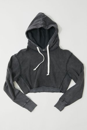 BDG Lorelei Cropped Hoodie Sweatshirt | Urban Outfitters