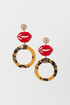 Large Earrings - Gold-colored - Ladies | H&M US