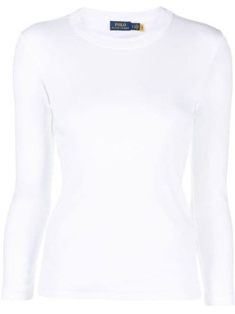 Polo Ralph Lauren Long Sleeved Cotton T-shirt