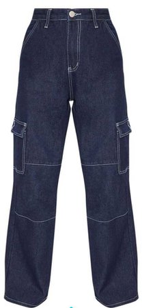 baggy mom cargo jeans