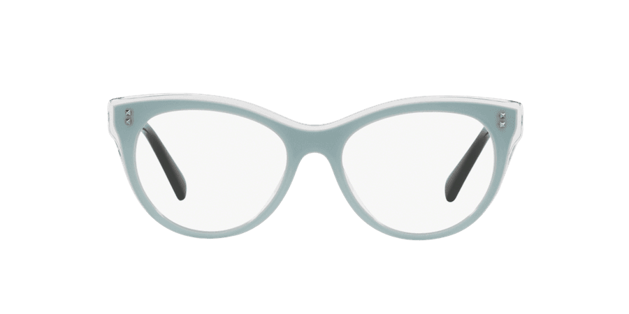 Valentino Brown/Tan Oval Eyeglasses at LensCrafters