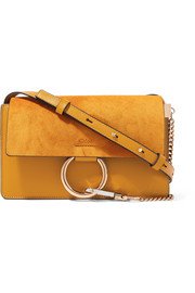 Chloé | Chloé C mini croc-effect leather shoulder bag | NET-A-PORTER.COM