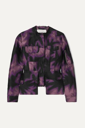 Marques' Almeida | Frayed printed brocade jacket | NET-A-PORTER.COM