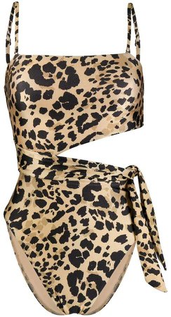 leopard print swimsuit