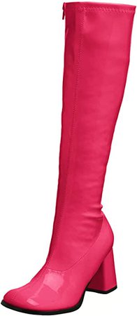 Amazon.com | Funtasma by Pleaser Women's Gogo-300 Boot, Yellow Stretch Patent, 9 M | Knee-High