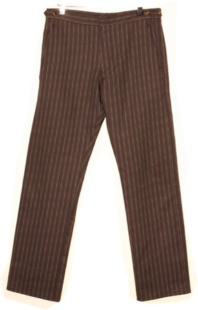 brown stepped pants