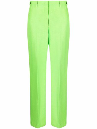 MSGM tailored high-waisted trousers - FARFETCH