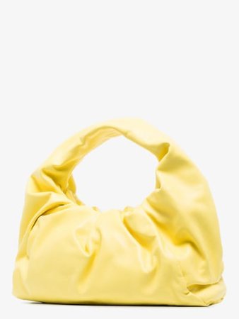 Bottega Veneta yellow The Shoulder Pouch leather bag | Browns