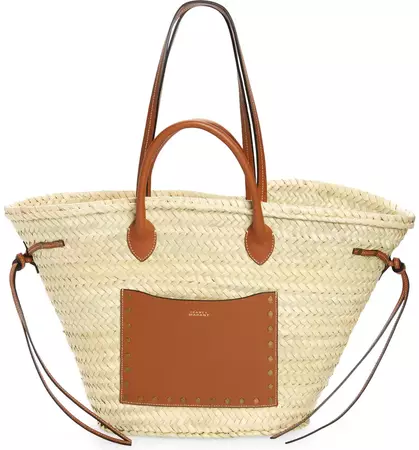 Isabel Marant Cadix Woven Straw Tote | Nordstrom