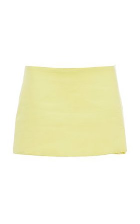 Denim Mini Skirt by Balenciaga | Moda Operandi
