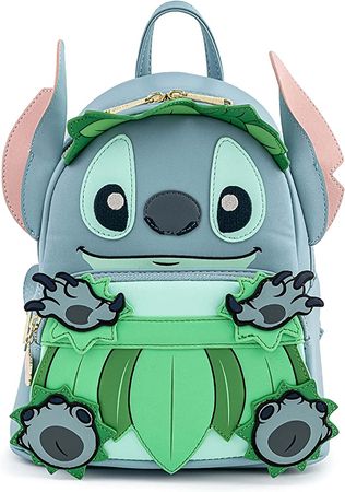 Amazon.com: Loungefly Disney Stitch Luau Cosplay Womens Double Strap Shoulder Bag Purse : Clothing, Shoes & Jewelry