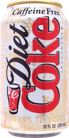 COCA-COLA-Cola caffeine free (diet)-355mL-HOLIDAYS BEST WISHES-United States
