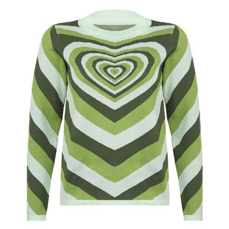 One of our new Own Saviour Green Heart Sweater on Ownsaviours.com