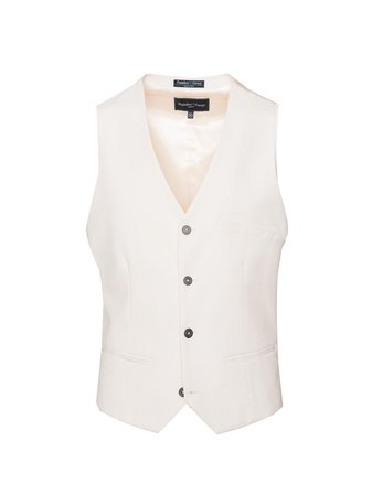 white suit vest farfetch