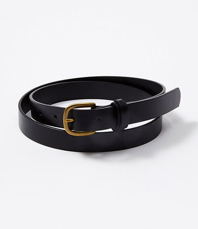 Criss Cross Keeper Leather Belt