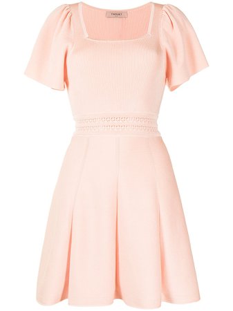 TWINSET square-neck Mini Dress - Farfetch