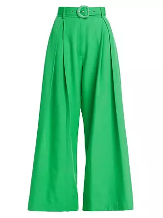 Shop Farm Rio Tailored Pleat-Front Pants | Saks Fifth Avenue