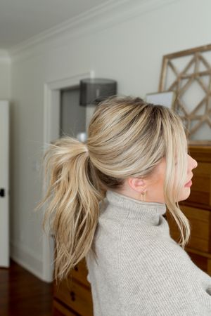 The Textured Ponytail Hair Tutorial - The Small Things Blog