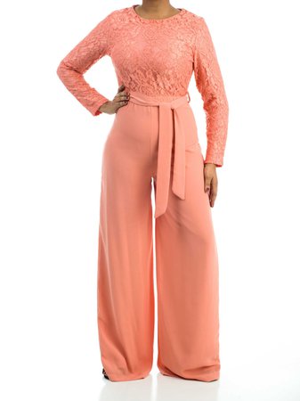The delightful Modest long sleeve jumpsuits