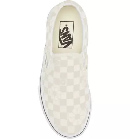 Vans Classic Floral Checkerboard Slip-On Sneaker (Women) | Nordstrom