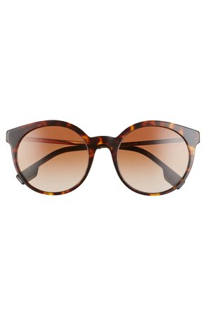 Burberry 53mm Round Sunglasses | Nordstrom