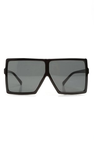 Be There Or Be Square Sunglasses - Black – Fashion Nova