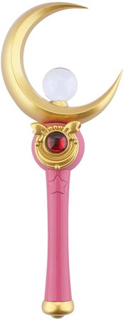 Amazon.com: OURCOSPLAY Sailor Moon Cosplay Accessories Tsukino Usagi Moon Stick Costume Props Boxed (Moon Stick) Red : Clothing, Shoes & Jewelry