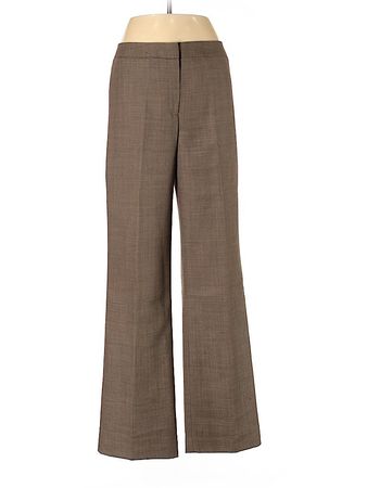Studio 148 Plaid Brown Dress Pants Size 6 - 84% off | thredUP
