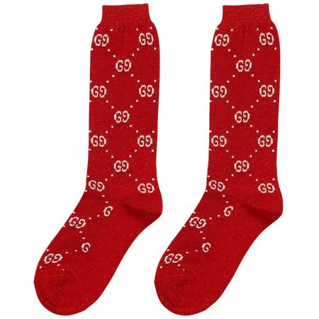 GUCCI red socks