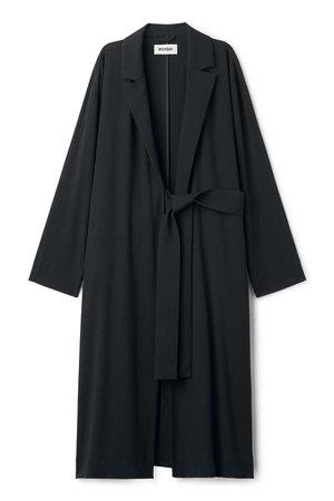 Miro Coat - Black - Jackets & coats - Weekday GB