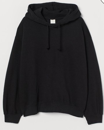 H&M black hoodie