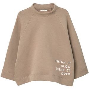 Message Cotton Sweatshirt