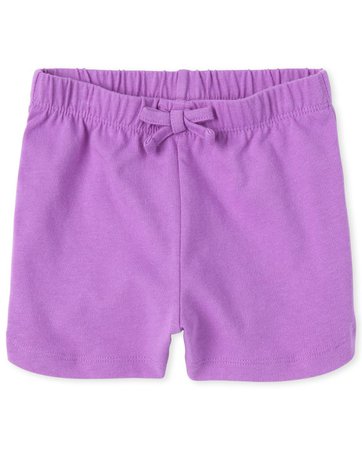Baby And Toddler Girls Mix And Match Knit Shorts