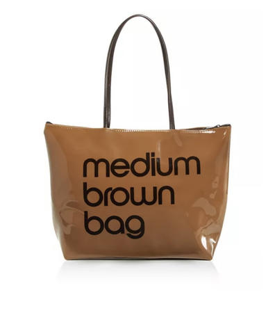 medium brown bag